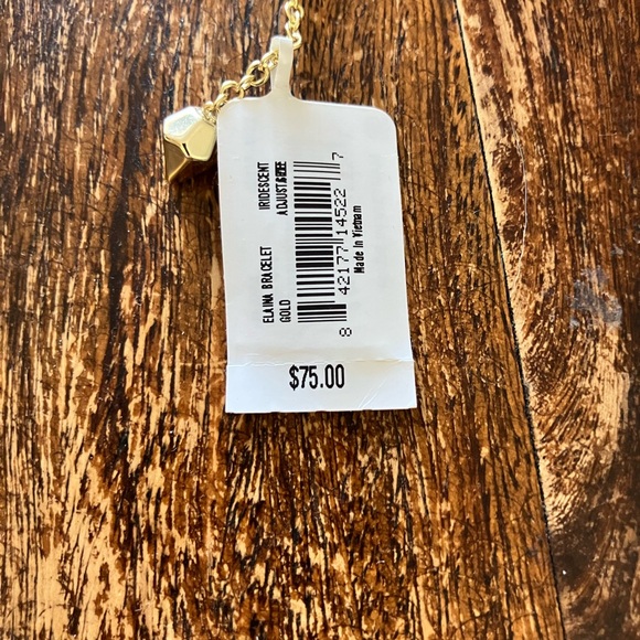 Kendra Scott Elaina Adjustable Chain Bracelet in Iridescent Drusy - Picture 7 of 7